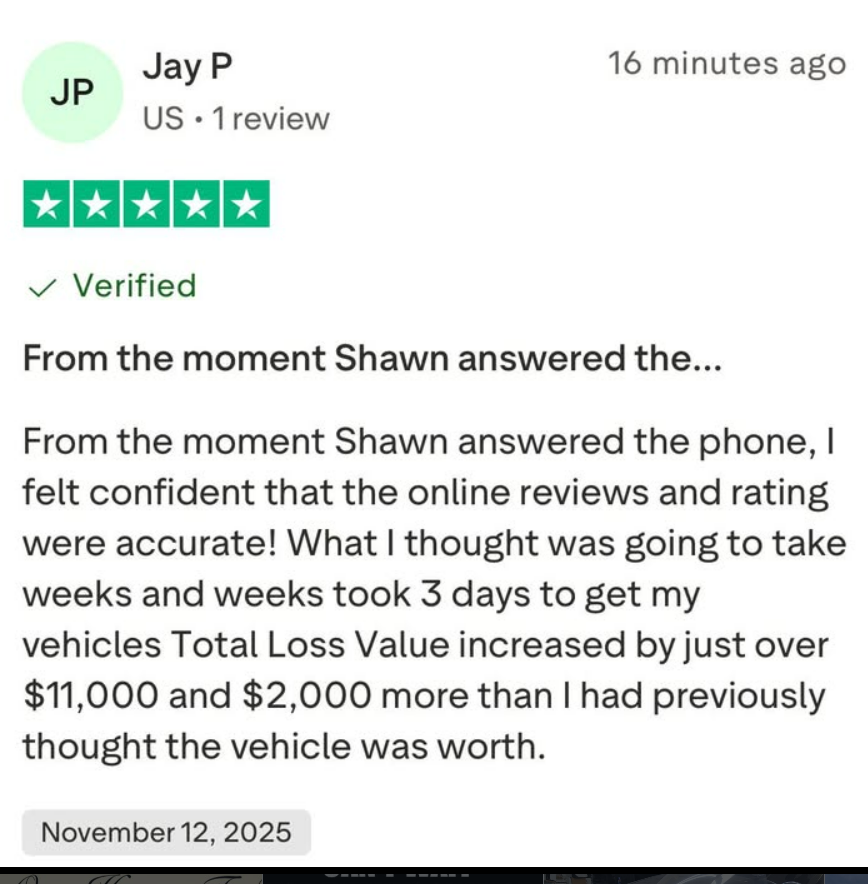 Jay P — 5-star Trustpilot review